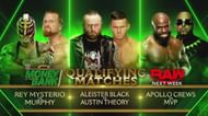 Three first-time-ever matches
